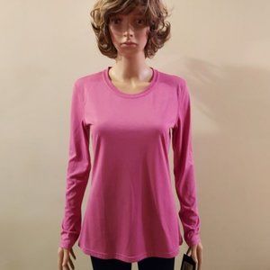 NIKE DEEP ROSE LONG SLEEVE TEE SIZE S NWT